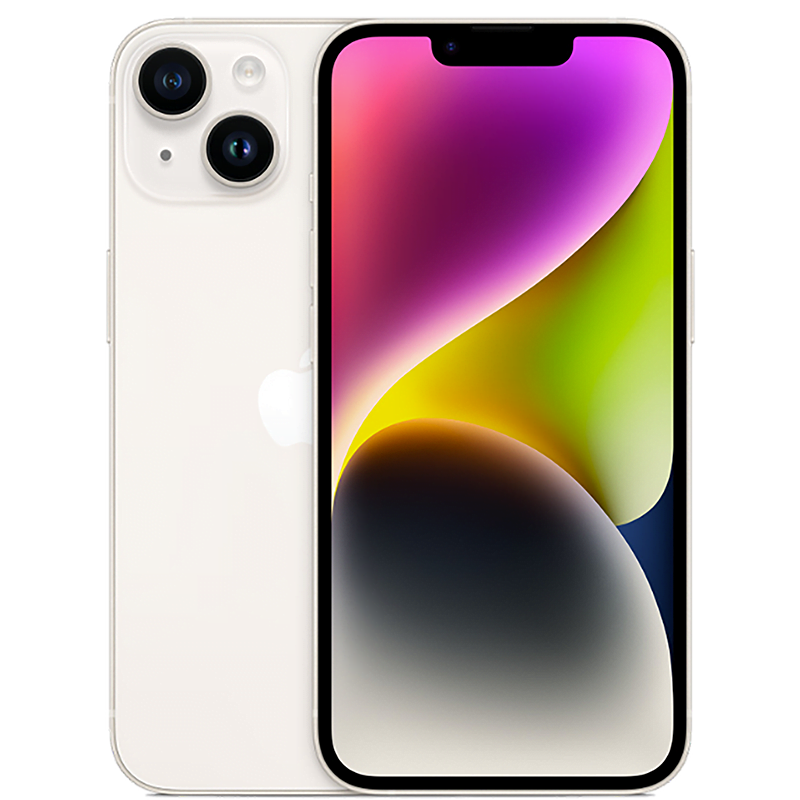 iPhone-14-White iPhone 14 Starlight