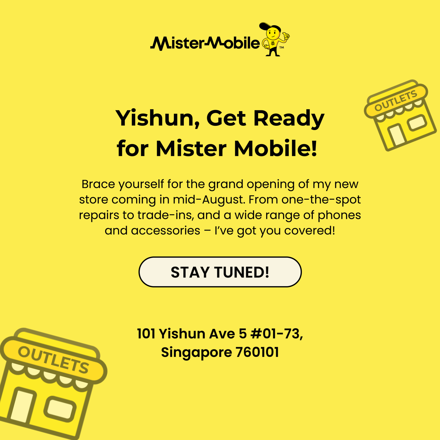 Yishun Store Get Ready