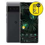Google Pixel 6 Pro Black Back Glass Replacement