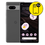 Google Pixel 7A Black Camera Lens Replacement