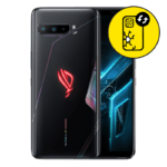 Asus ROG Phone 3 Black Back Glass Replacement
