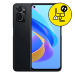Oppo A76 Black Charging Port Replacement