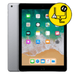 iPad 6 Gen 2018 Silver Charging Port Replacement