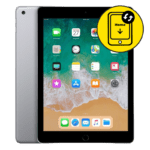 iPad 6 Gen 2018 Silver Home Button Replacement