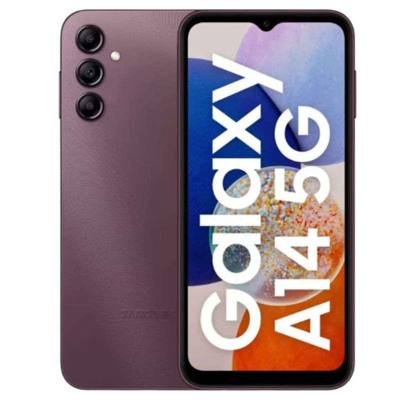 Samsung-Galaxy-A14-5G-Maroon-1 Samsung Galaxy A14 5G Dark Red